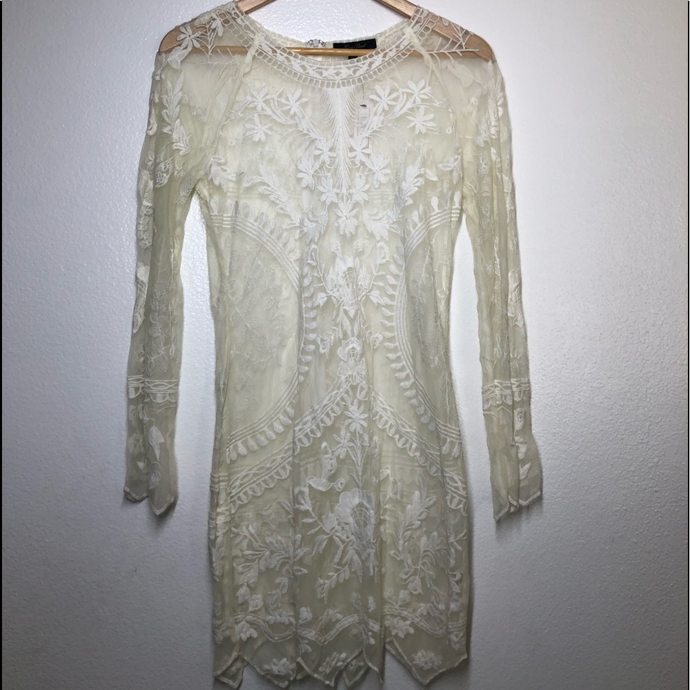 White Lacy Dress